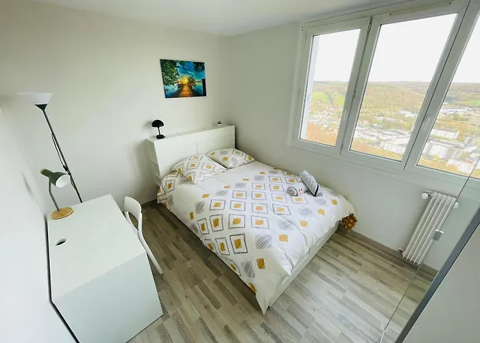 Apartment Evasion Avec Vue Panoramique Sur - 424 Rouen