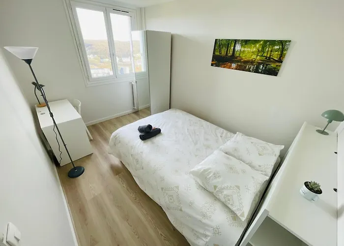 Evasion Avec Vue Panoramique Sur - 424 Apartment Rouen